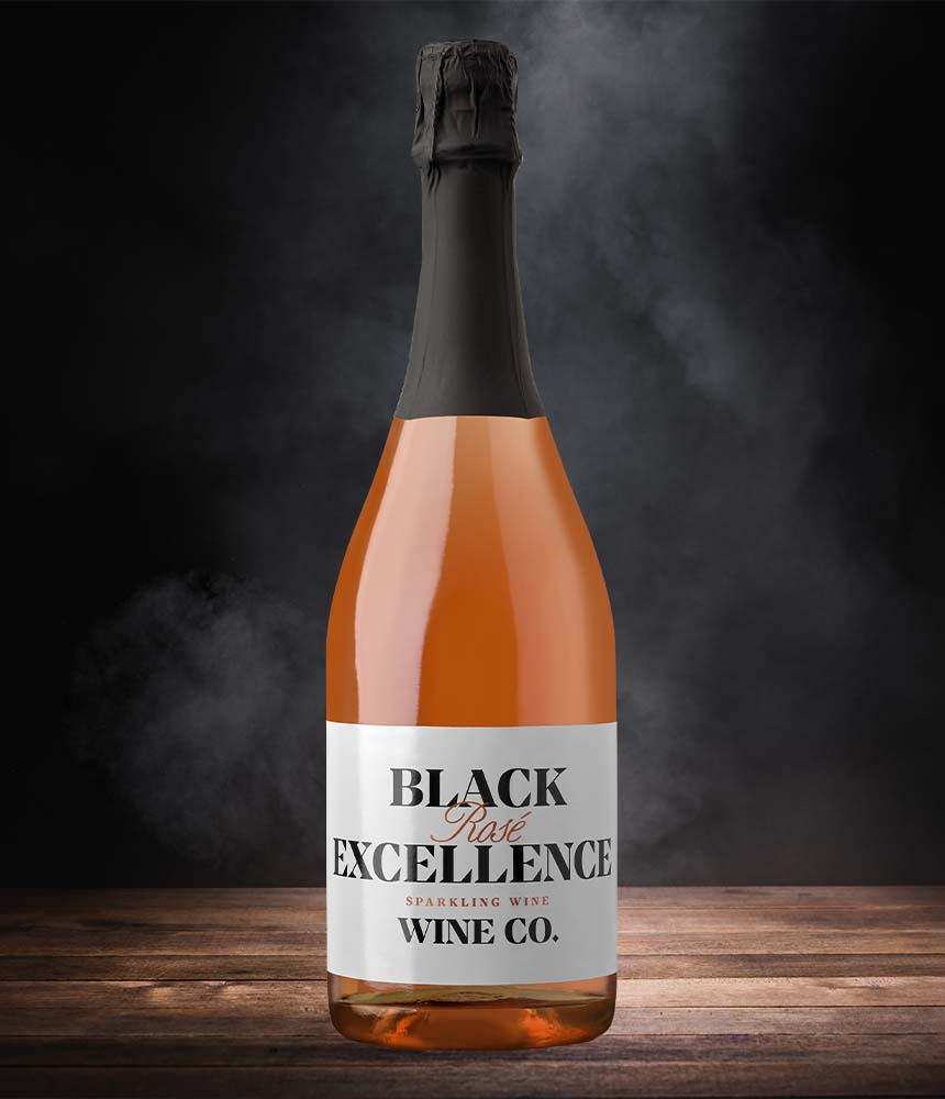 Sparkling Rose Wine For Sale, Black Excellence Wine Co, California