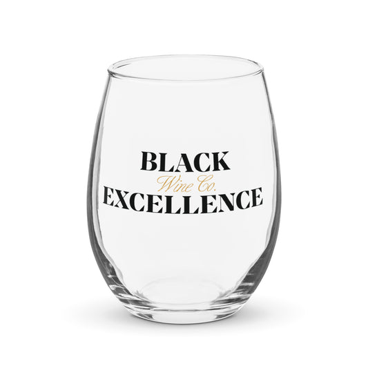 Stemless wine glass