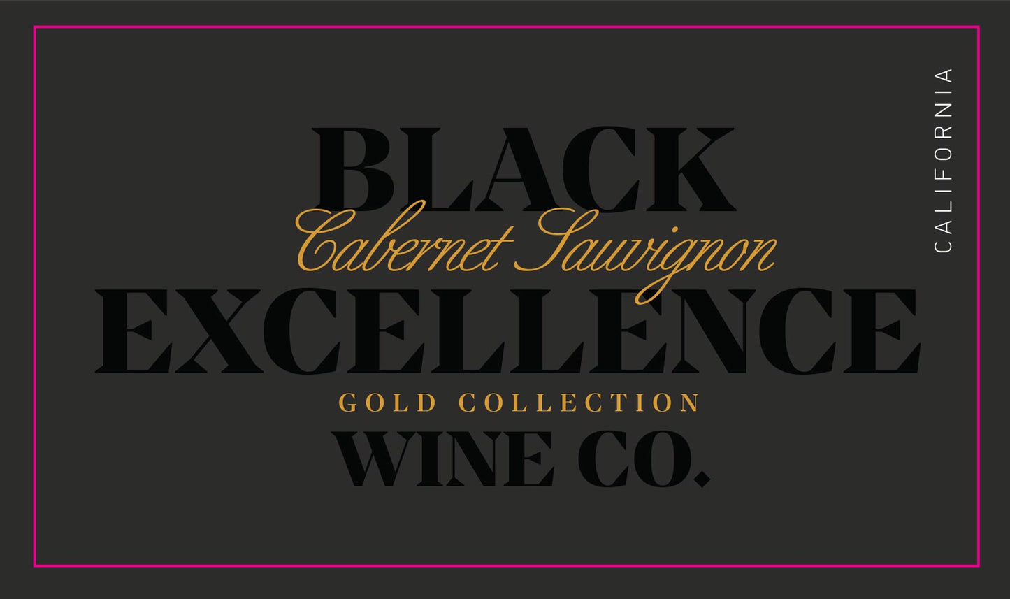 Cabernet Sauvignon Wine for sale, Black Excellence Wine Co California