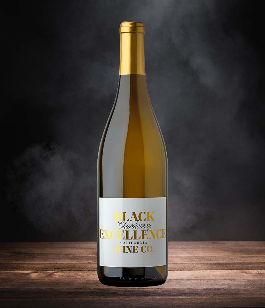 Chardonnay Wine for sale, Black Excellence Wine Co California